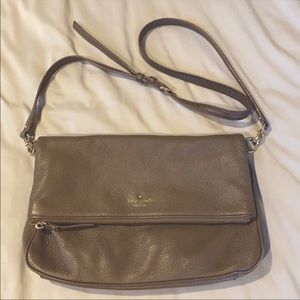 Kate spade gray Crossbody